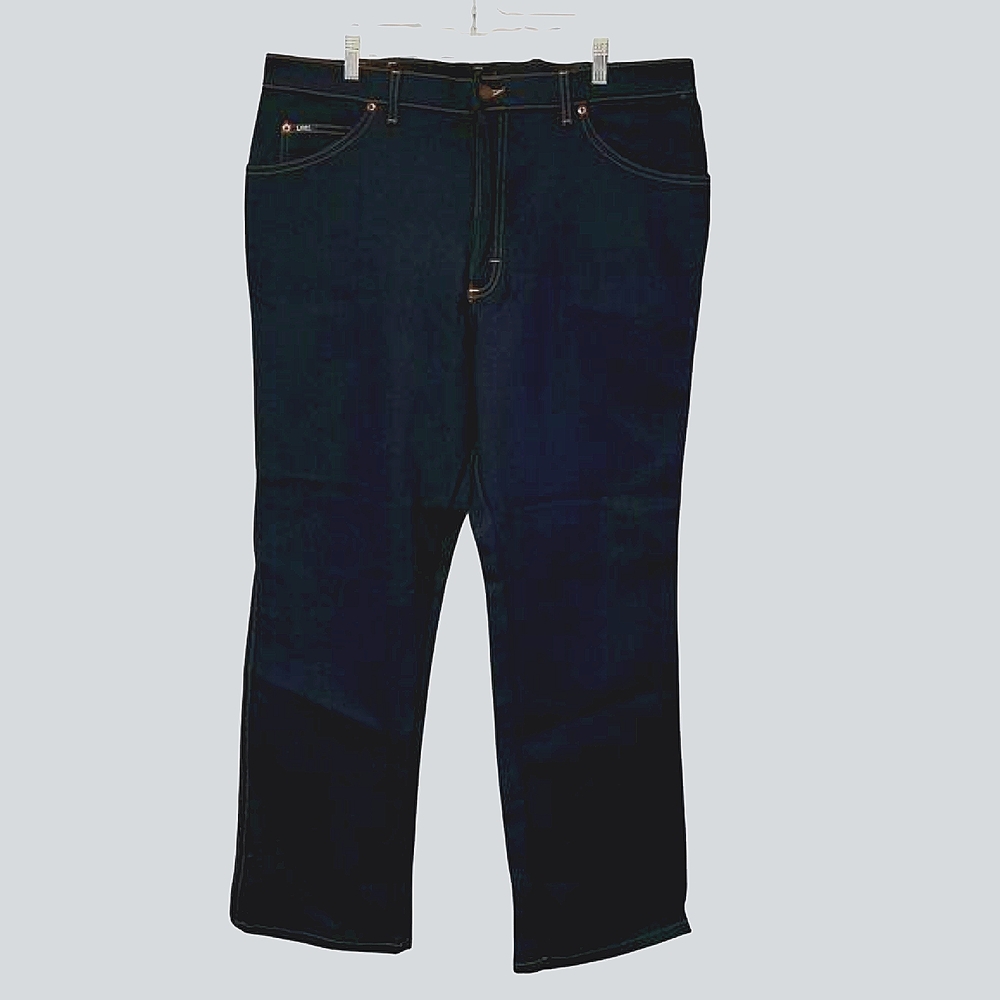 Lee Dark Wash Jeans Regular Fit Stretch 42 x 30 NWT